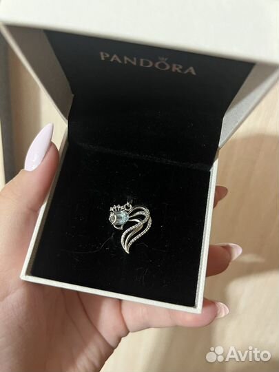 Подвеска серебро с топазом