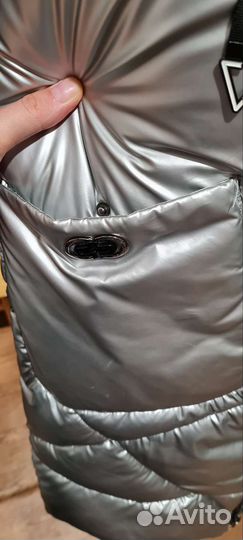Пуховик женский длинный 46 48
