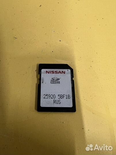 Ниссан Murano Z52 Навигационная карта