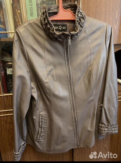 Куртка женская из натуральной кожи р 50-52