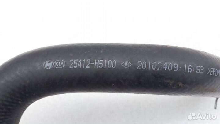 Патрубок радиатора Kia Rio X FB G4FG 2020