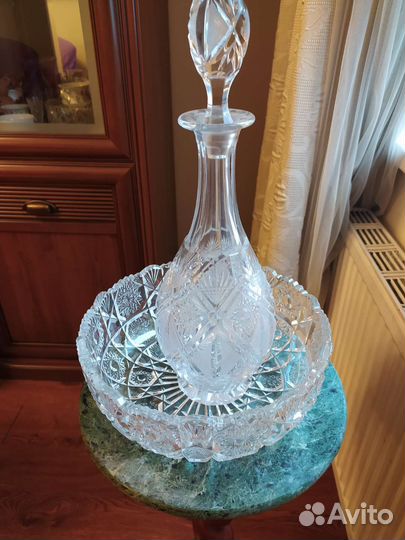 Графин хрустальный СССР