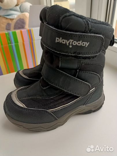 Ботинки зимние playtoday 25