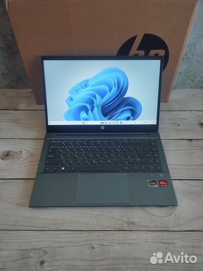 Металл HP 22г 6-12 ядер ryzen 5 5500u+16GB+ips+512