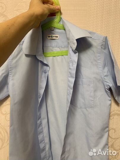 Голубые рубашки