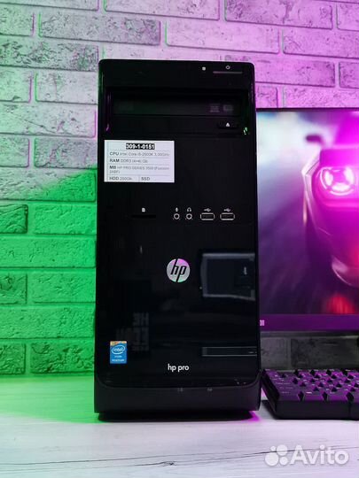 Корпоративный компьютер HP Pentium i3 i5