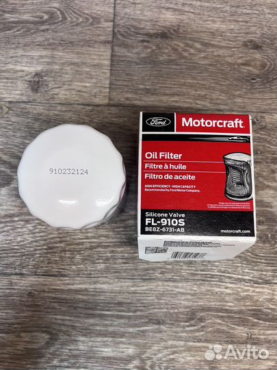 Фильтр масляный Ford Motorcraft, FL-910S