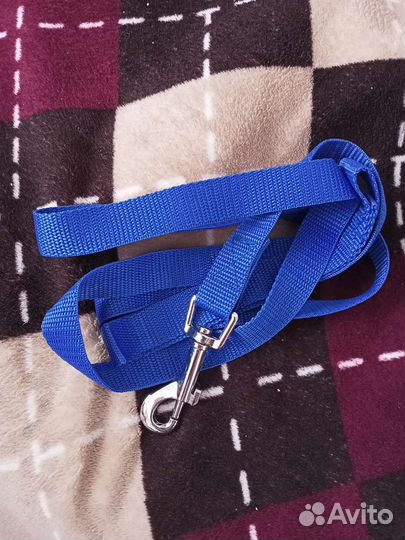 Светоотражающая шлейка и поводок