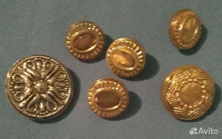 Пуговицы СССР в большом количестве