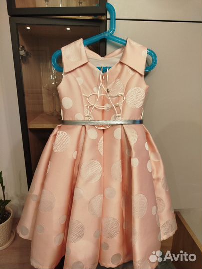 Платье нарядное детское 116