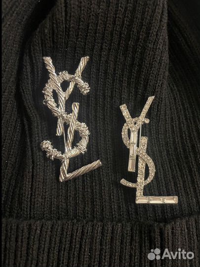 Брошь в стиле ysl