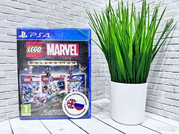 Lego Marvel Collection (Новый диск) PS4