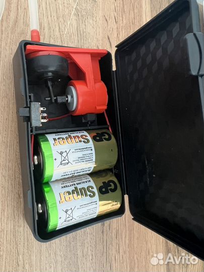 Компрессор для аквариума на батарейках