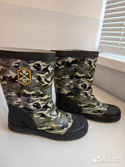 Детские резиновые сапоги 32р
