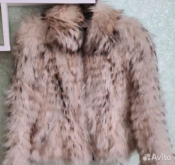 Куртка из лоскутков меховая женская