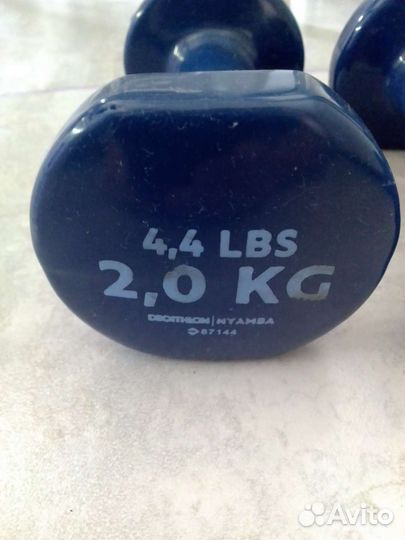 Гантели 2 кг