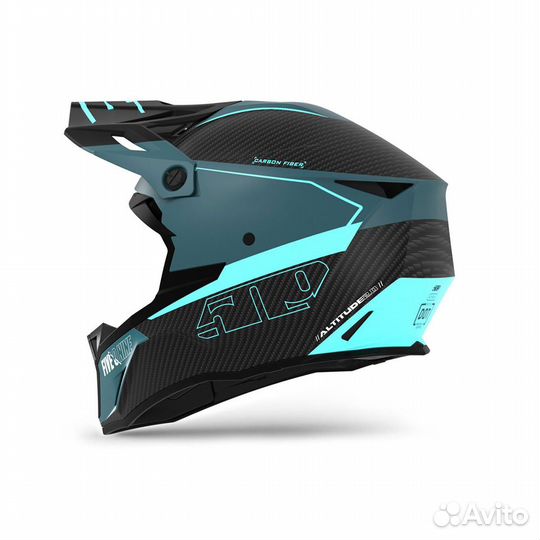 Шлем 509 Altitude 2.0 Carbon 3K Hi Flow Sharkskin