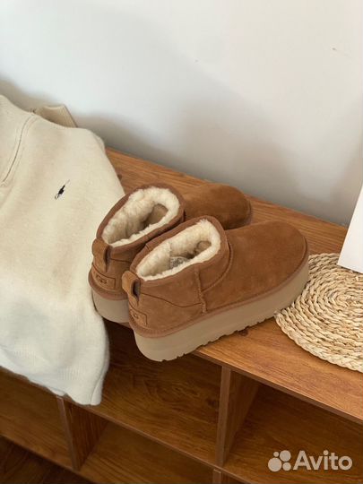 UGG Classic Ultra Mini Platform Chestnut