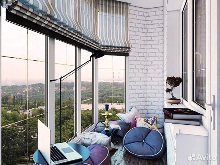 Остекление балконов и лоджий