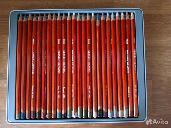 Derwent drawing 24 карандаши