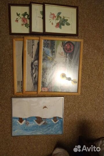 Рамки для картин, репродукции