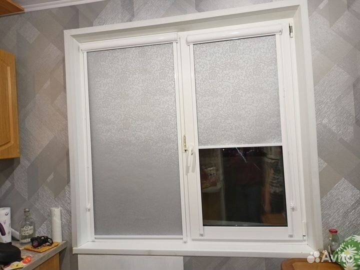 Кассетные рулонные шторы уни