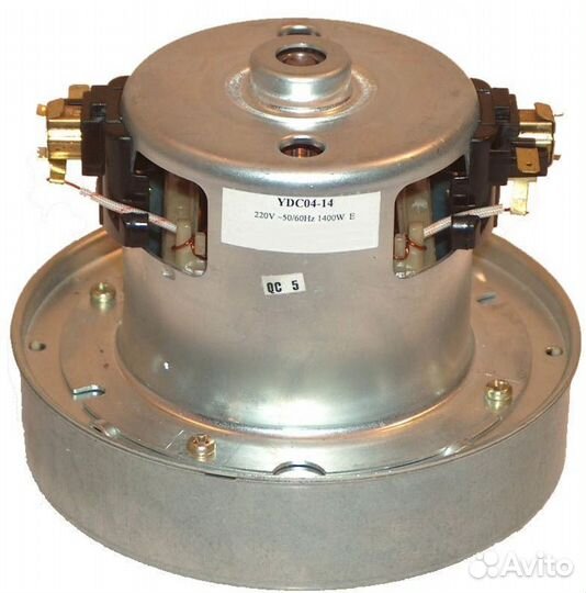 Мотор пылесоса 1400w H114, h42, D137, d87/24