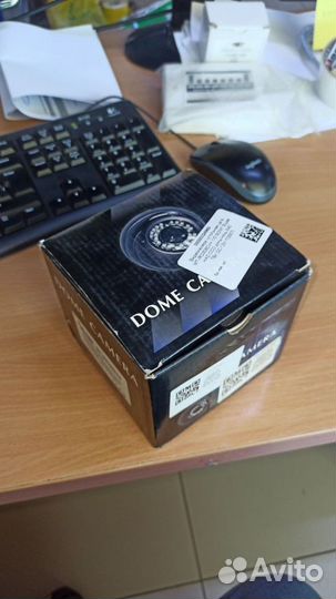 Купольная цветная антивандальная камера наблюдения
