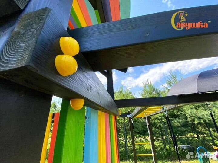 Игровая площадка Савушка 2 (Black Edition)