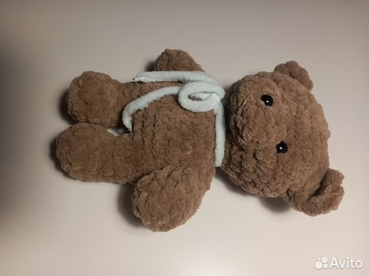 Вязанный Мишка. Игрушка