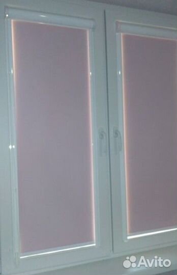 Рулонные кассетные шторы блекаут B7496-S1177