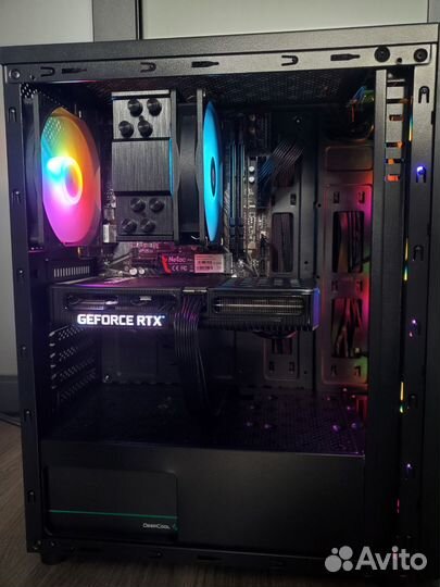 Игровой пк Ryzen 5600/RTX3060 12Gb/16gbddr4/512Gb