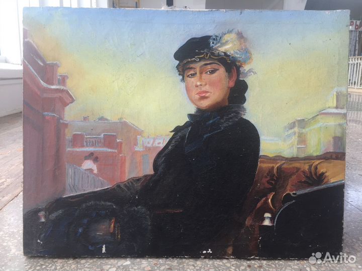 Картина Незнакомка портрет