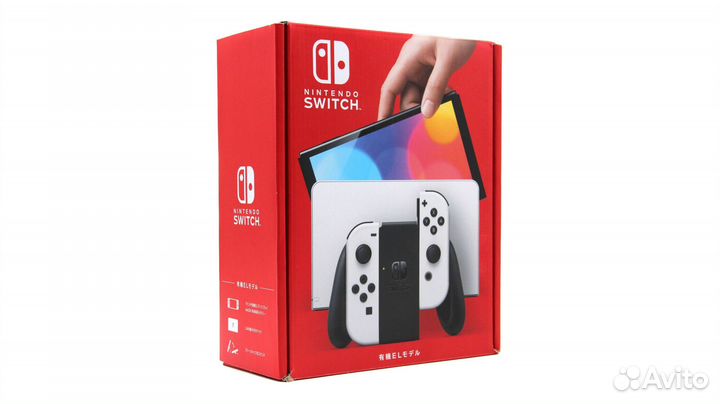 Nintendo Switch oled White 256 Gb hwfly (Новый)