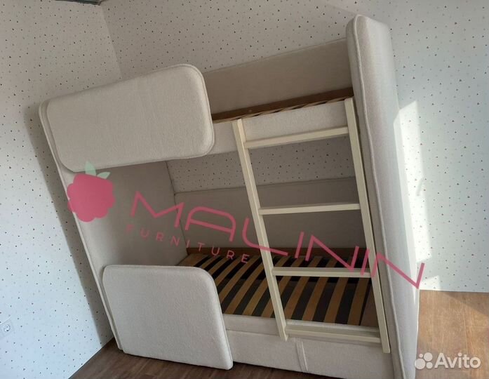 Детская кровать со спинкой 90 на 160