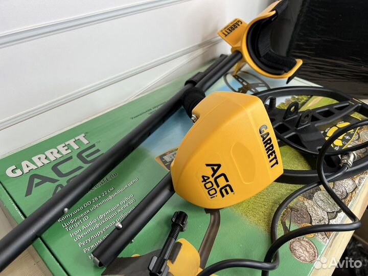 Металлоискатель garrett ace 400i бу