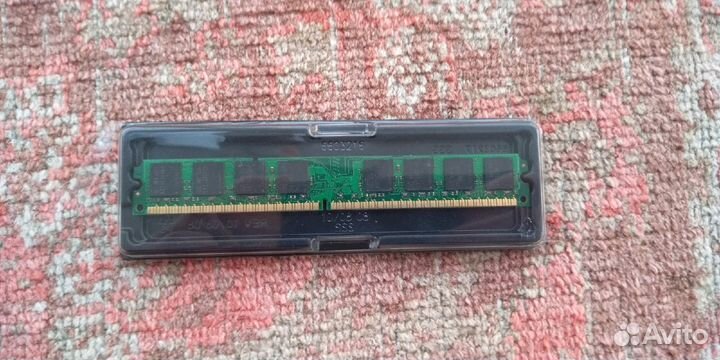 Оперативная память, 1 планка на 2 Гб,DDR 2,800 Hz