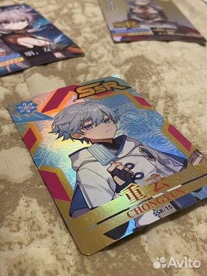 Карточки геншин импакт