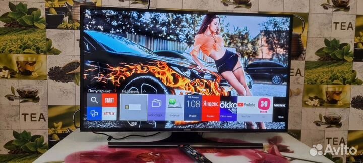 Samsung 4K-UHD,smart-TV-40дюйм