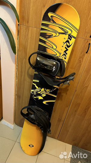 Комплект сноуборд 152/ крепления/ ботинки/ чехол