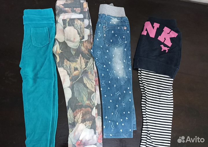 Пакет вещей для девочки 3-4 года