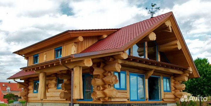 Срубы домов и бань