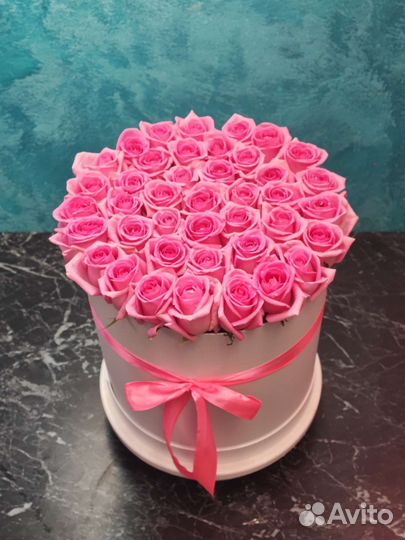 Композиция из 41 шт роз