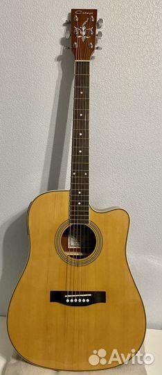 Гитара электроакустическая Caraya F-750CEQ N