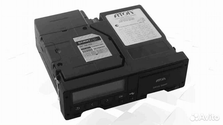 Цифровой тахограф Атол Драйв.С блоком скзи