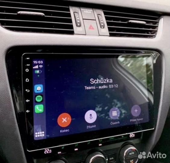 Магнитола Skoda Octavia A7 Android IPS