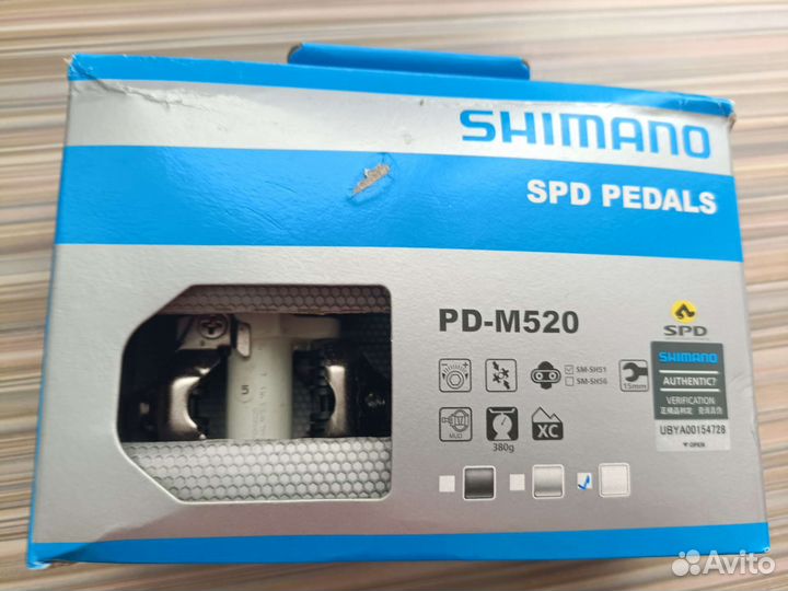 Оригинальные Shimano PD M520