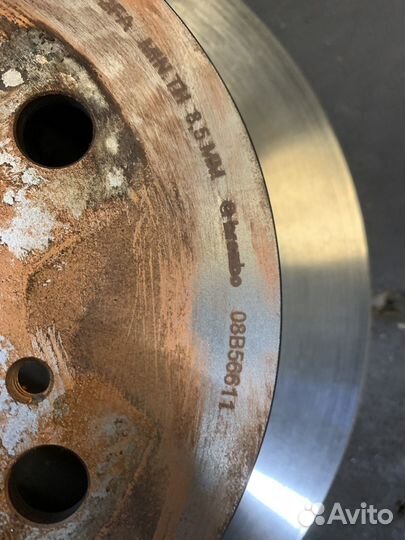 Диски задние тормозные камри 40