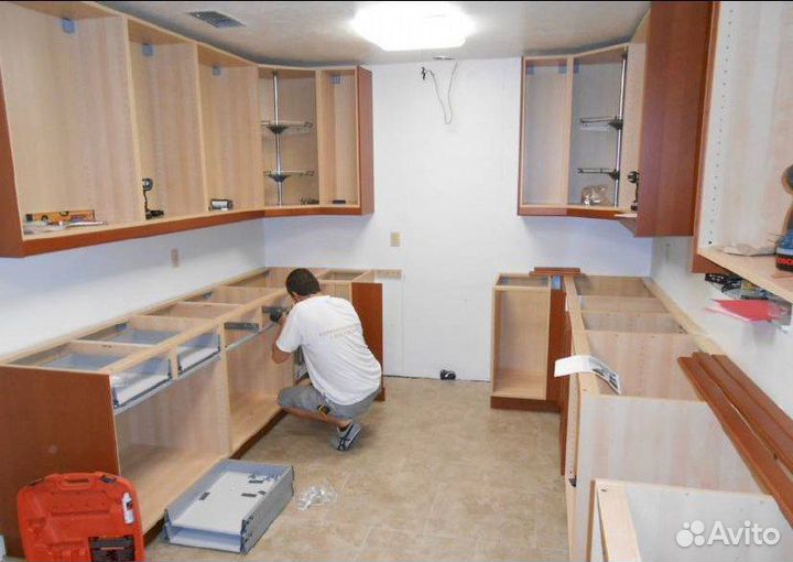 Сборка мебели/ Сборка кухни / Мастер на час