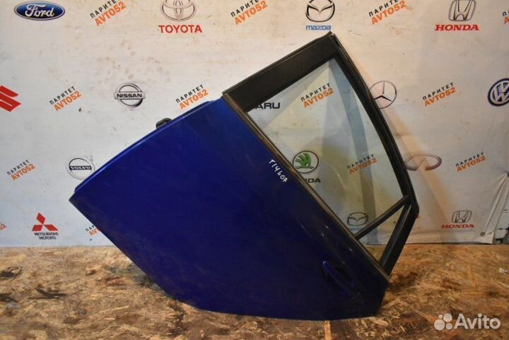 Дверь задняя левая Mazda 6 GH (лифбек) L813 2007